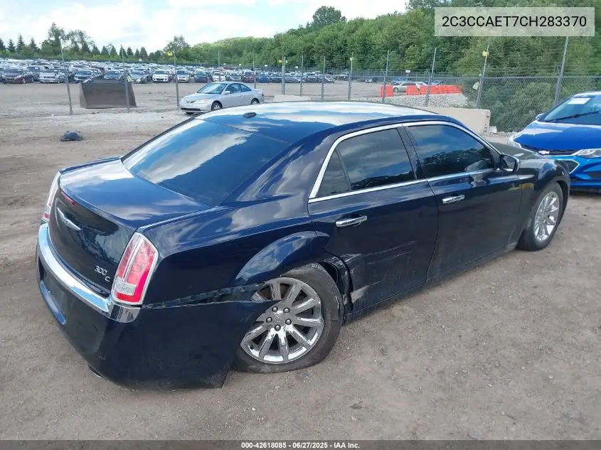 2012 Chrysler 300C VIN: 2C3CCAET7CH283370 Lot: 42618085