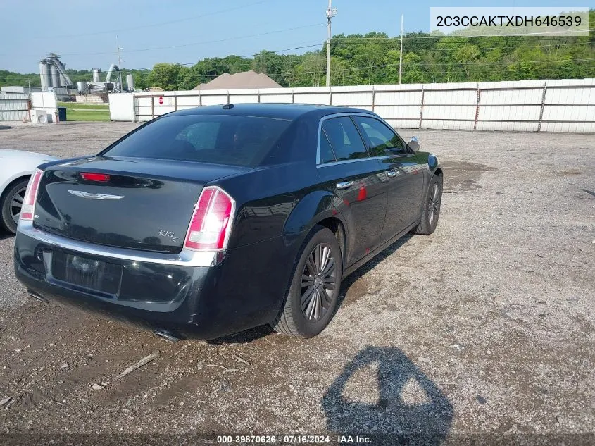 2013 Chrysler 300C Awd VIN: 2C3CCAKTXDH646539 Lot: 39870626