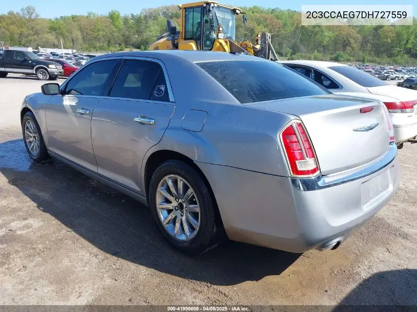 2013 Chrysler 300C VIN: 2C3CCAEG7DH727559 Lot: 41990806