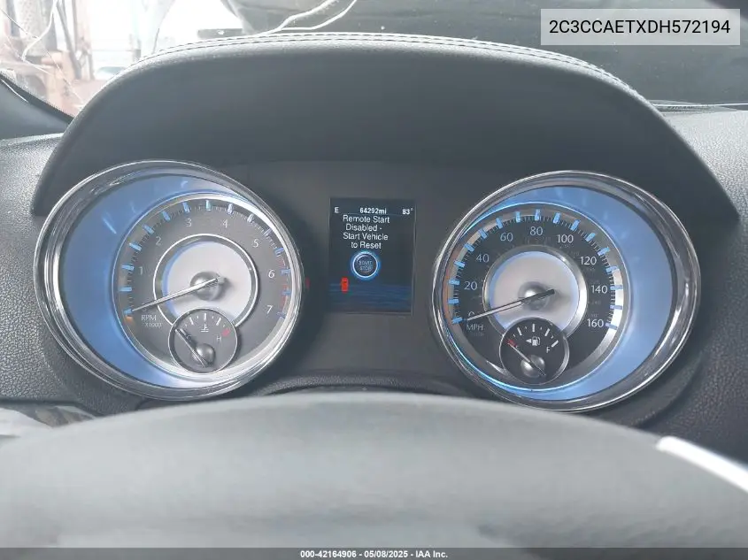2013 Chrysler 300C VIN: 2C3CCAETXDH572194 Lot: 42164906