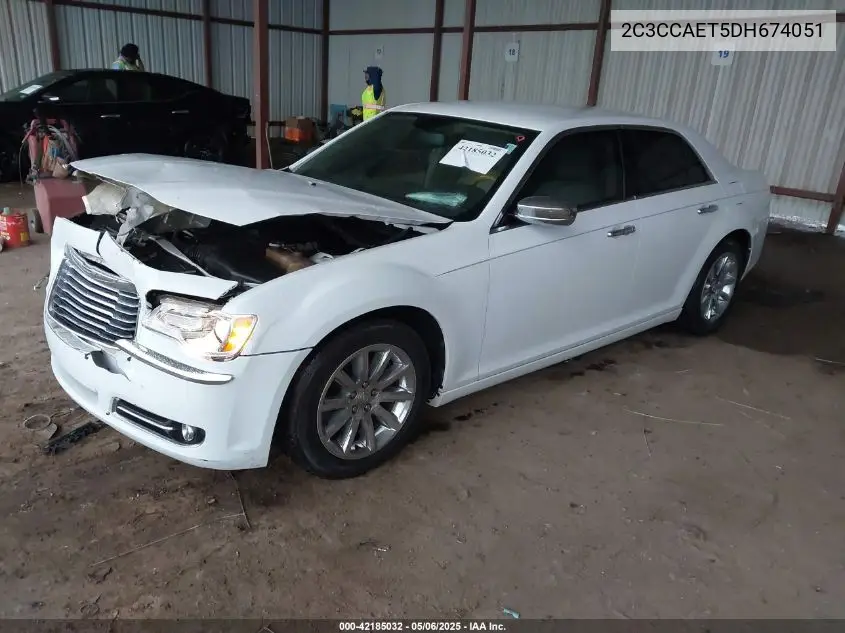 2013 Chrysler 300C VIN: 2C3CCAET5DH674051 Lot: 42185032
