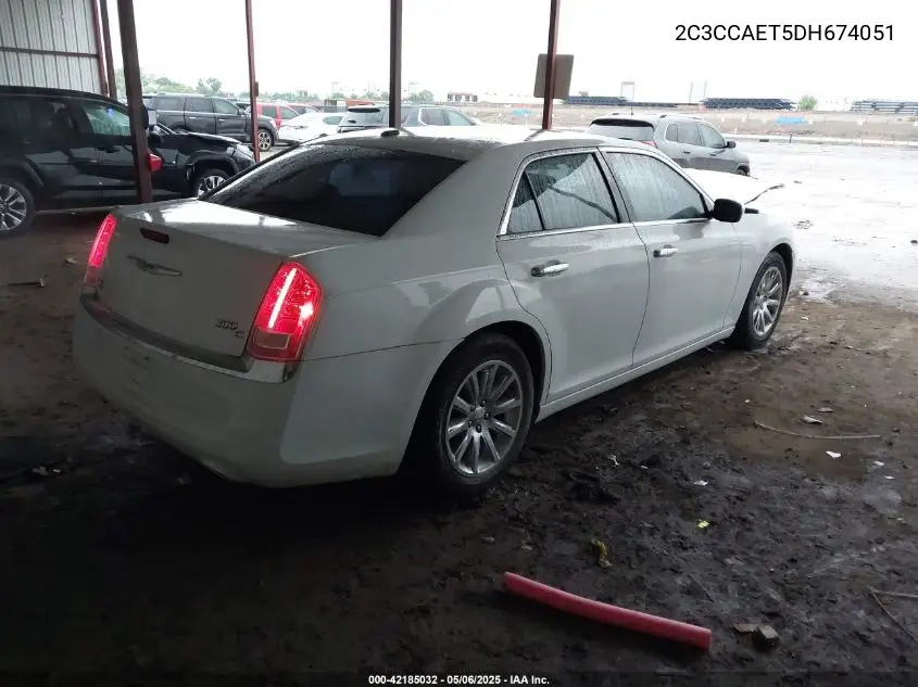 2013 Chrysler 300C VIN: 2C3CCAET5DH674051 Lot: 42185032