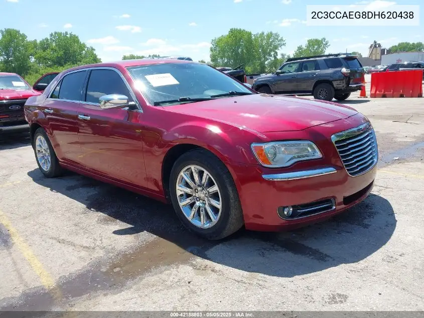 2013 Chrysler 300C VIN: 2C3CCAEG8DH620438 Lot: 42188803