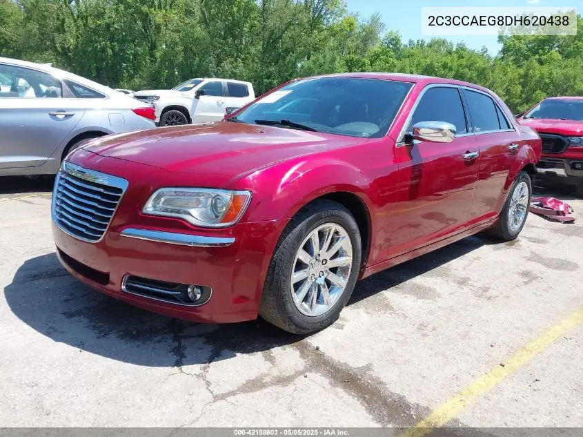 2013 Chrysler 300C VIN: 2C3CCAEG8DH620438 Lot: 42188803