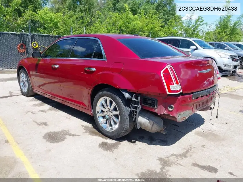 2013 Chrysler 300C VIN: 2C3CCAEG8DH620438 Lot: 42188803