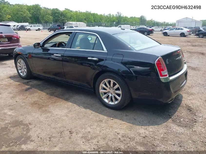 2013 Chrysler 300C VIN: 2C3CCAEG9DH632498 Lot: 42468086