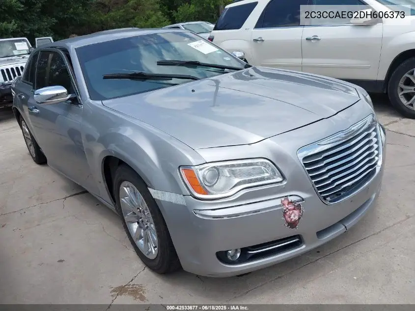 2013 Chrysler 300C VIN: 2C3CCAEG2DH606373 Lot: 42533677
