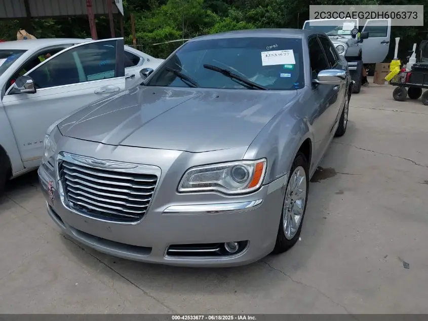 2013 Chrysler 300C VIN: 2C3CCAEG2DH606373 Lot: 42533677