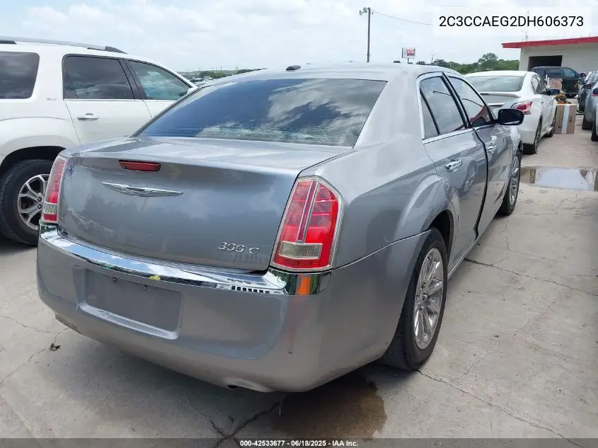 2013 Chrysler 300C VIN: 2C3CCAEG2DH606373 Lot: 42533677