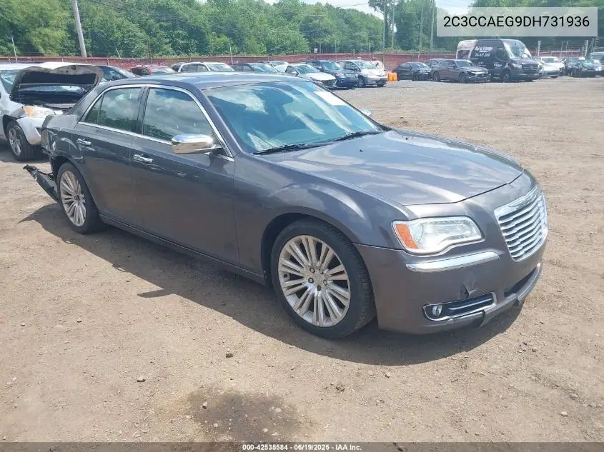 2013 Chrysler 300C VIN: 2C3CCAEG9DH731936 Lot: 42535584
