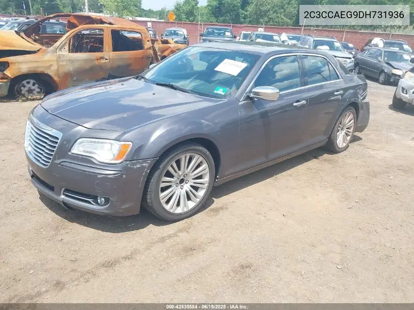 2013 Chrysler 300C VIN: 2C3CCAEG9DH731936 Lot: 42535584