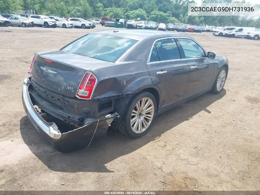2013 Chrysler 300C VIN: 2C3CCAEG9DH731936 Lot: 42535584