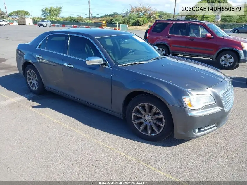 2013 Chrysler 300C VIN: 2C3CCAET4DH650579 Lot: 42564551