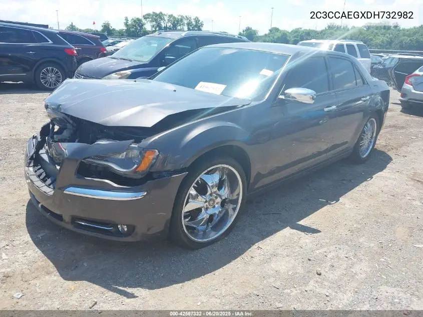 2013 Chrysler 300C VIN: 2C3CCAEGXDH732982 Lot: 42567332