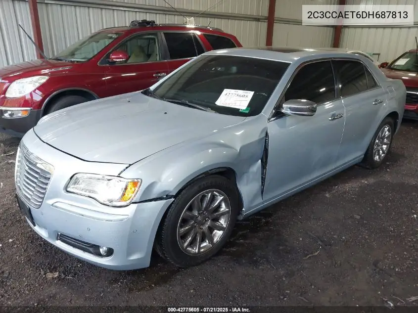 2013 Chrysler 300C VIN: 2C3CCAET6DH687813 Lot: 42775605