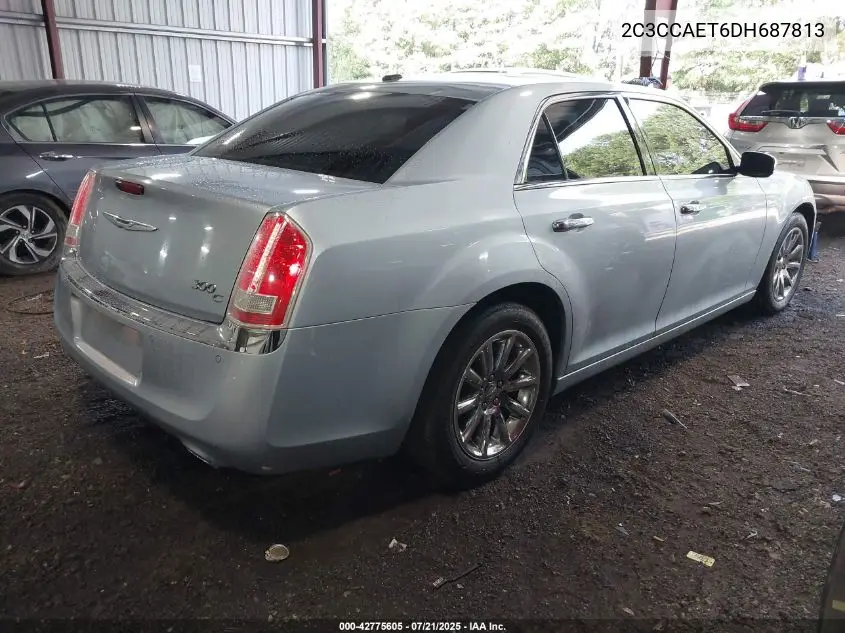 2013 Chrysler 300C VIN: 2C3CCAET6DH687813 Lot: 42775605