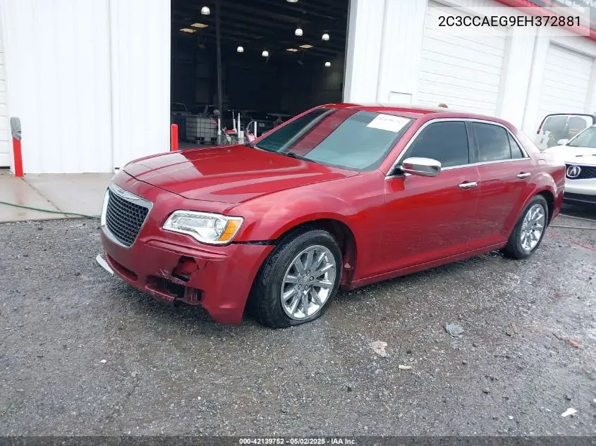 2014 Chrysler 300C VIN: 2C3CCAEG9EH372881 Lot: 42139752