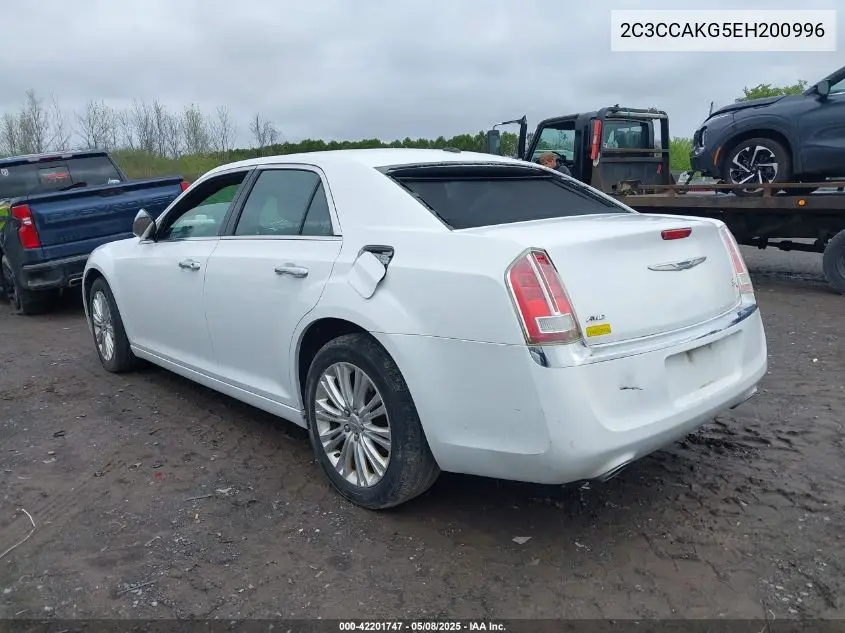 2014 Chrysler 300C Awd VIN: 2C3CCAKG5EH200996 Lot: 42201747