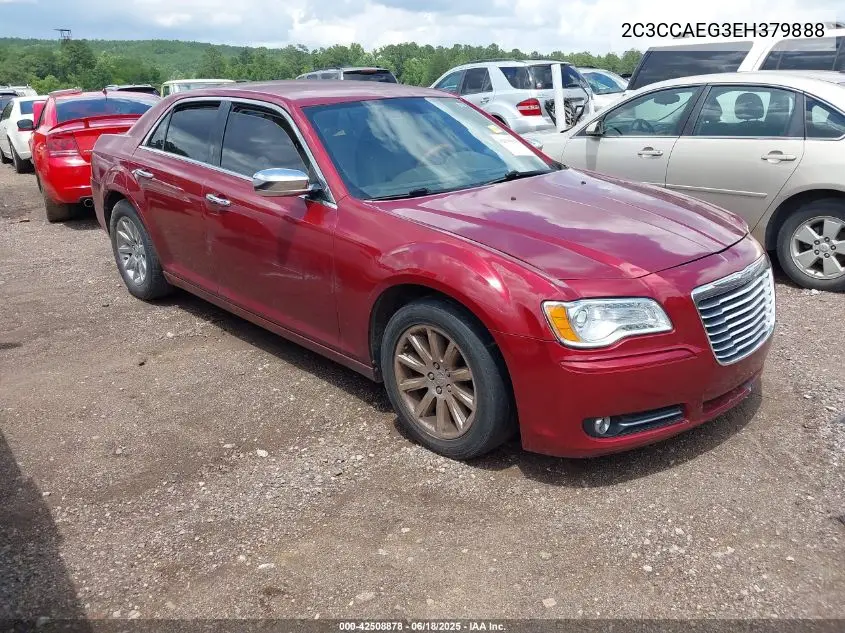 2014 Chrysler 300C VIN: 2C3CCAEG3EH379888 Lot: 42508878