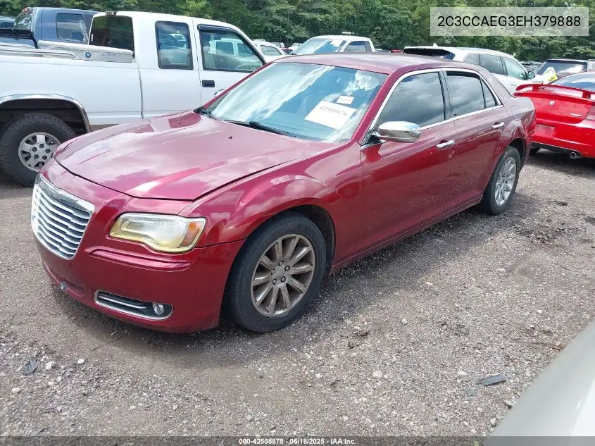 2014 Chrysler 300C VIN: 2C3CCAEG3EH379888 Lot: 42508878