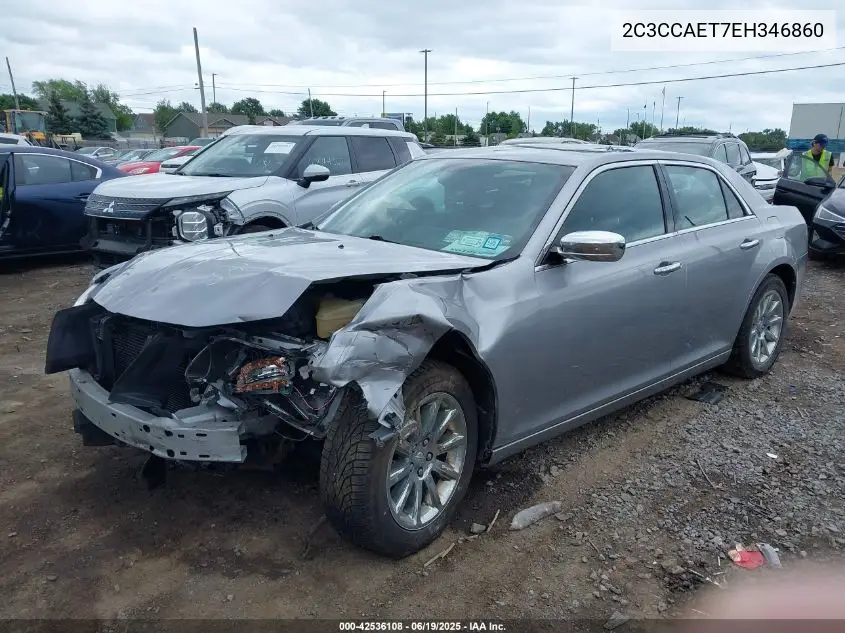 2014 Chrysler 300C VIN: 2C3CCAET7EH346860 Lot: 42536108