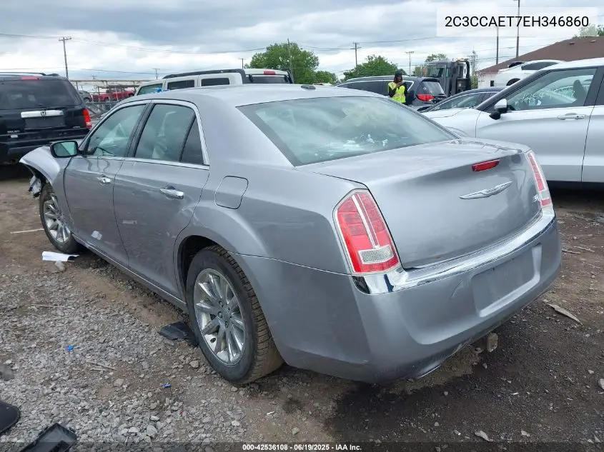 2014 Chrysler 300C VIN: 2C3CCAET7EH346860 Lot: 42536108