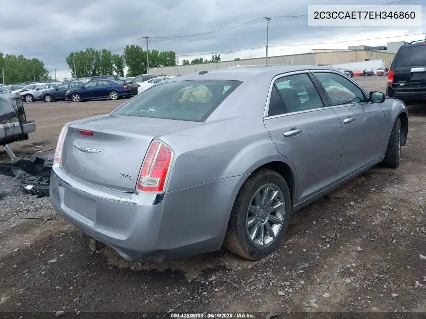 2014 Chrysler 300C VIN: 2C3CCAET7EH346860 Lot: 42536108