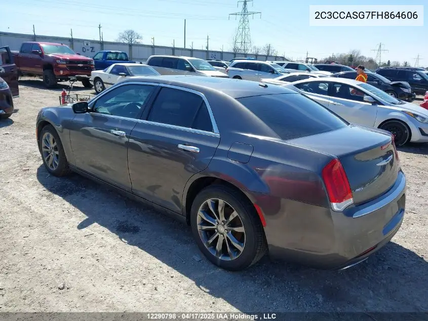 2015 Chrysler 300C Platinum VIN: 2C3CCASG7FH864606 Lot: 12290798