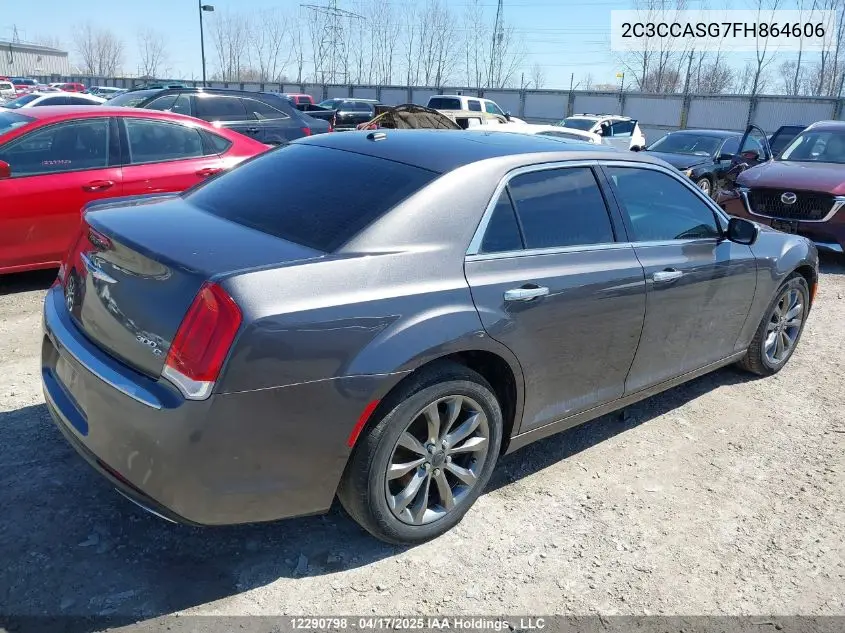 2015 Chrysler 300C Platinum VIN: 2C3CCASG7FH864606 Lot: 12290798