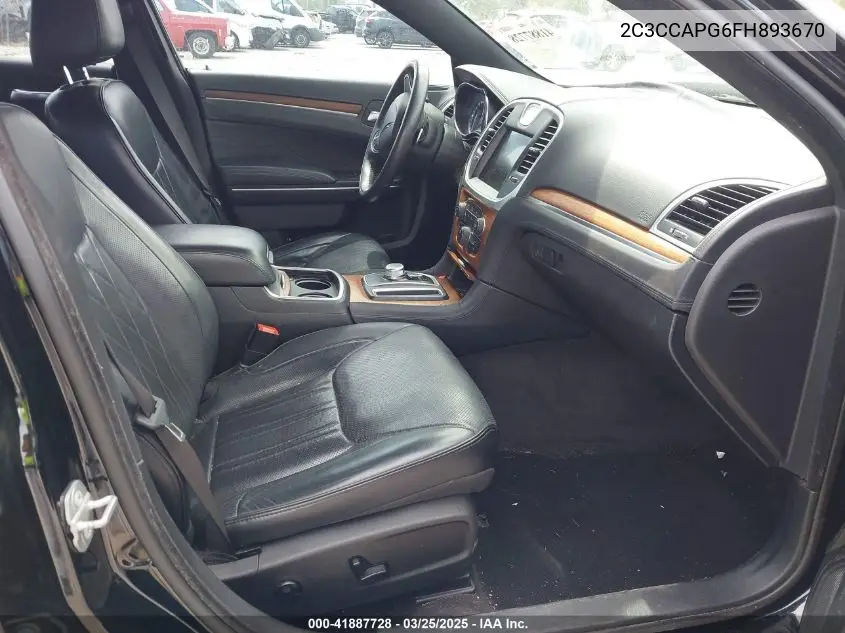 2015 Chrysler 300C Platinum VIN: 2C3CCAPG6FH893670 Lot: 41887728