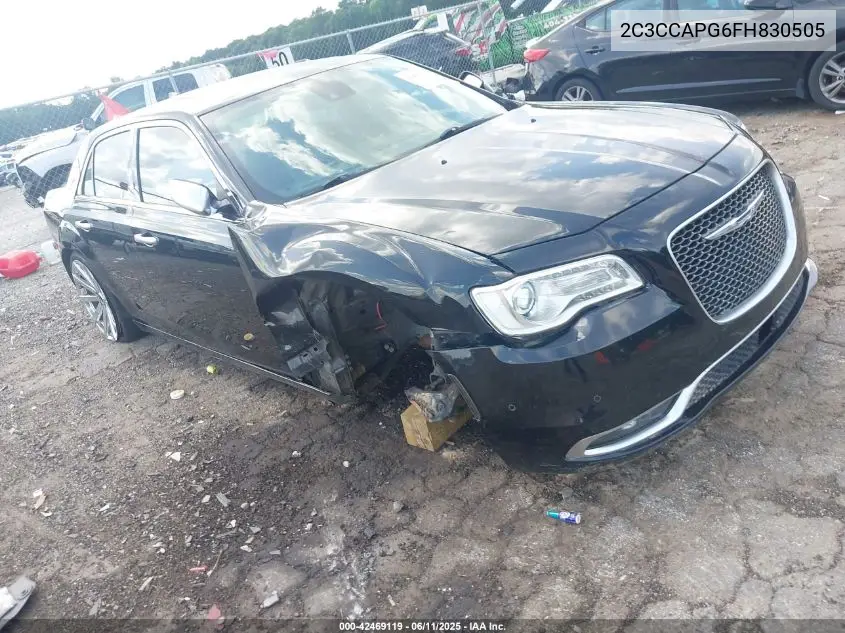 2015 Chrysler 300C Platinum VIN: 2C3CCAPG6FH830505 Lot: 42469119