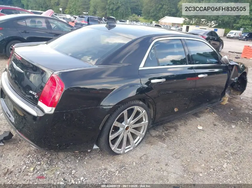 2015 Chrysler 300C Platinum VIN: 2C3CCAPG6FH830505 Lot: 42469119