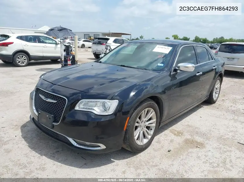 2015 Chrysler 300C VIN: 2C3CCAEG7FH864293 Lot: 42507625