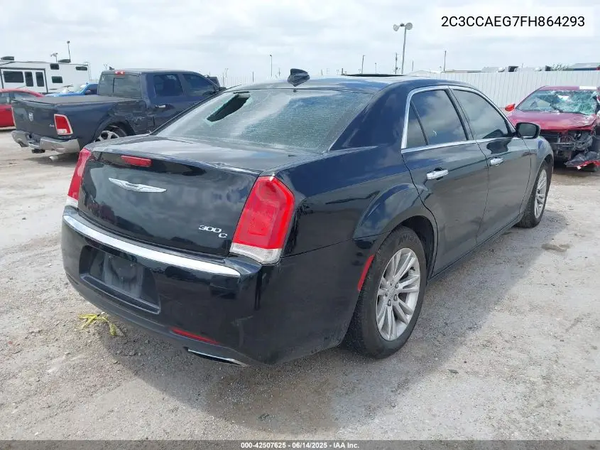 2015 Chrysler 300C VIN: 2C3CCAEG7FH864293 Lot: 42507625