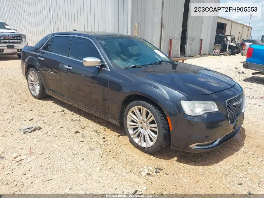 2015 Chrysler 300C Platinum VIN: 2C3CCAPT2FH905553 Lot: 42540496