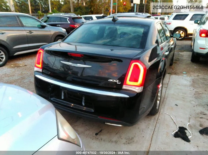 2016 Chrysler 300 Limited VIN: 2C3CCAEG2GH156468 Lot: 40747032