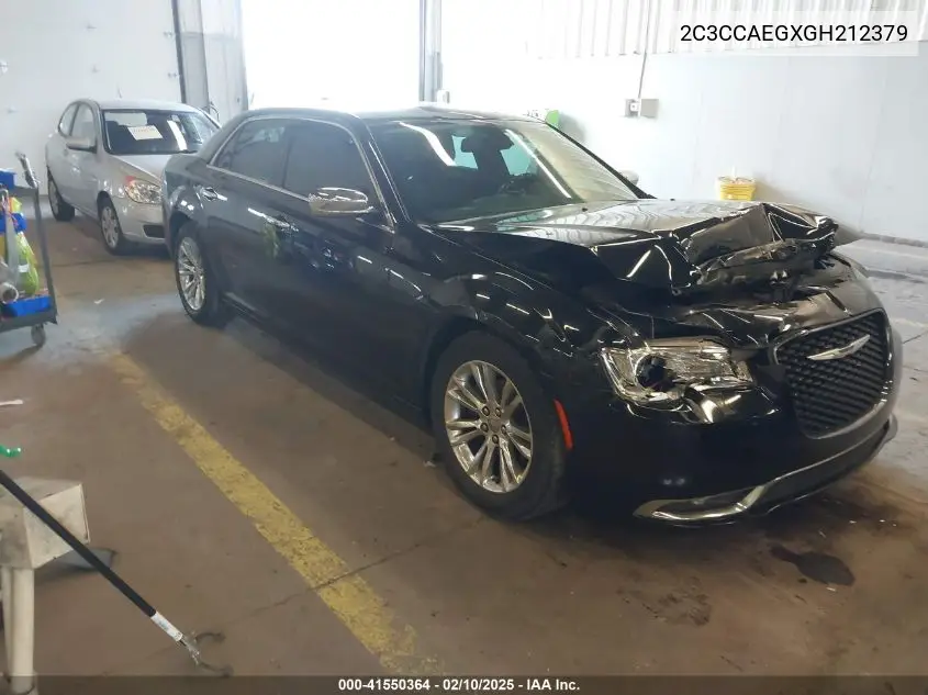 2016 Chrysler 300C VIN: 2C3CCAEGXGH212379 Lot: 41550364