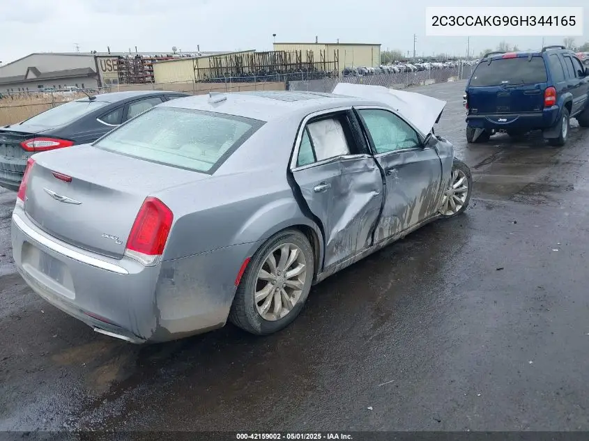 2016 Chrysler 300C Awd VIN: 2C3CCAKG9GH344165 Lot: 42159002