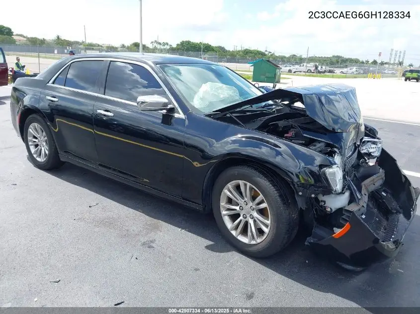 2016 Chrysler 300C VIN: 2C3CCAEG6GH128334 Lot: 42507334