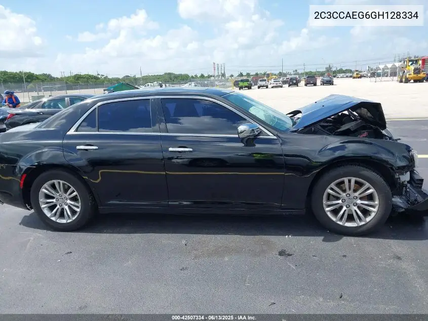 2016 Chrysler 300C VIN: 2C3CCAEG6GH128334 Lot: 42507334