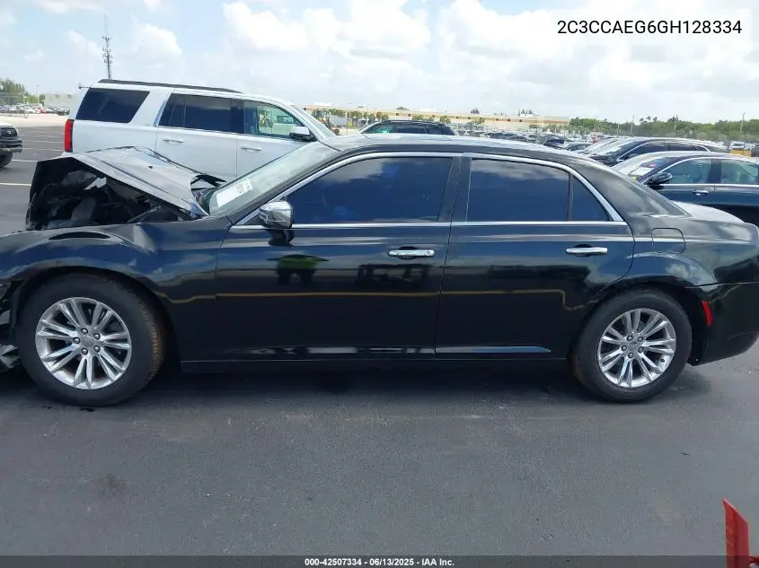 2016 Chrysler 300C VIN: 2C3CCAEG6GH128334 Lot: 42507334