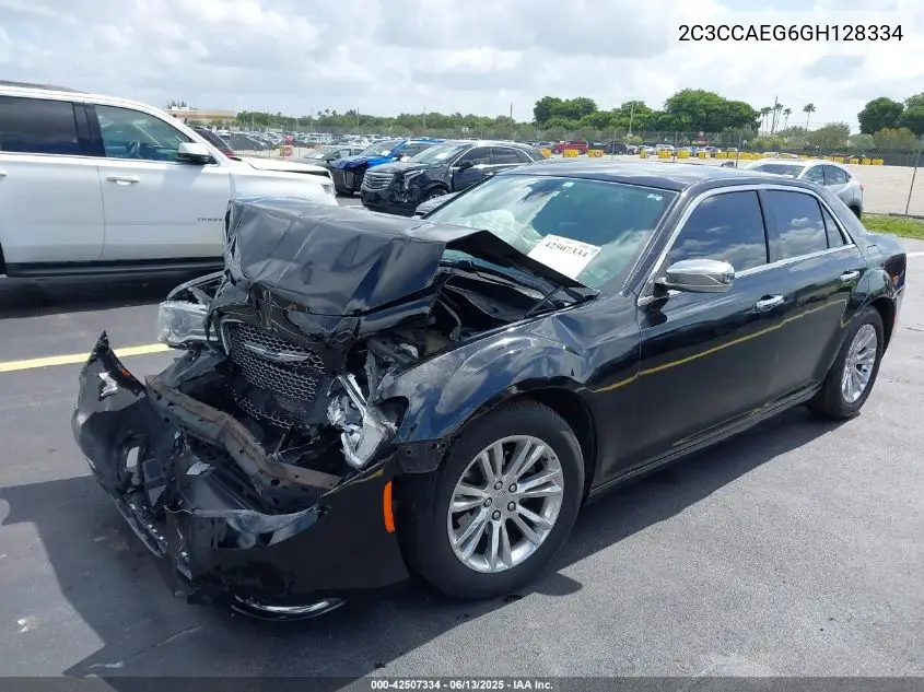 2016 Chrysler 300C VIN: 2C3CCAEG6GH128334 Lot: 42507334