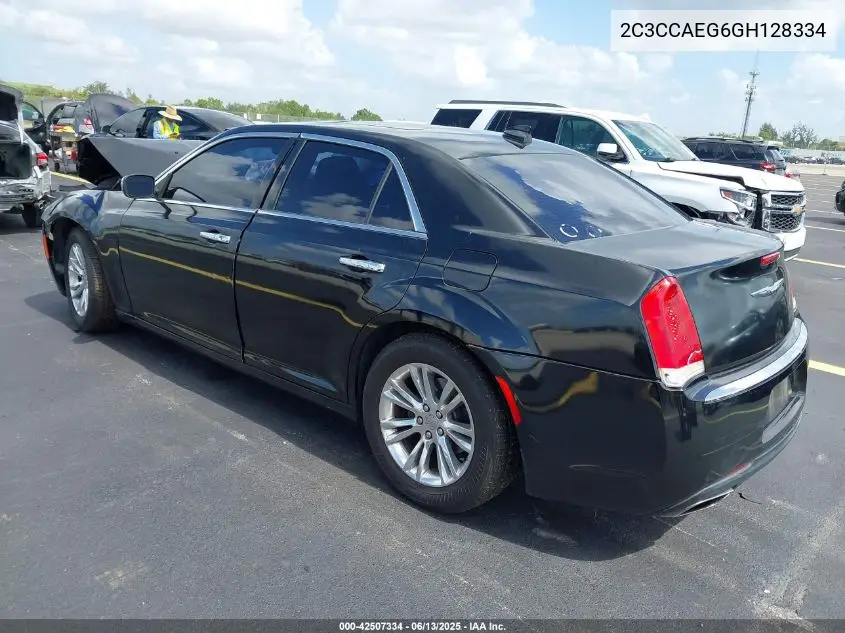 2016 Chrysler 300C VIN: 2C3CCAEG6GH128334 Lot: 42507334