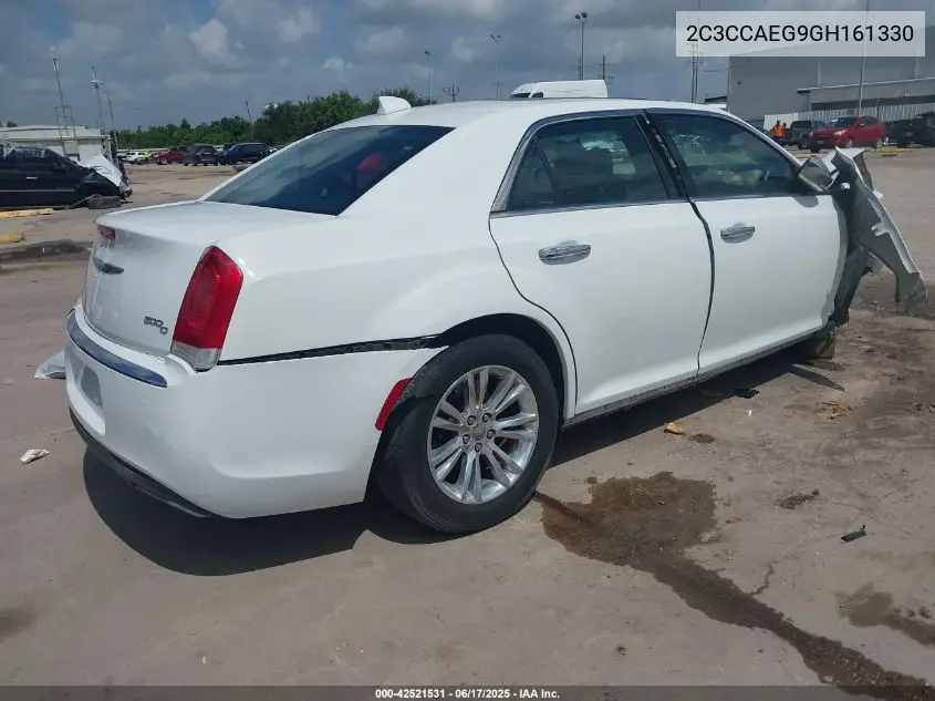2016 Chrysler 300C VIN: 2C3CCAEG9GH161330 Lot: 42521531