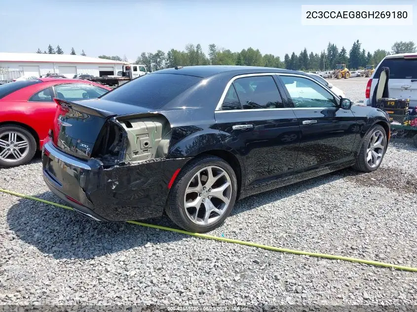 2016 Chrysler 300C VIN: 2C3CCAEG8GH269180 Lot: 42559320