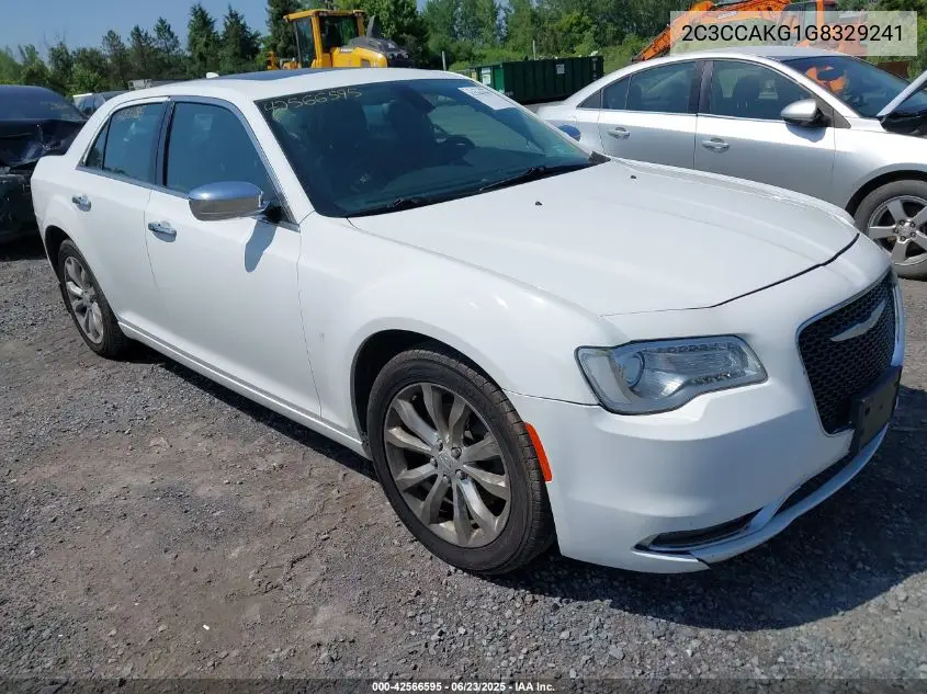 2016 Chrysler 300C Awd VIN: 2C3CCAKG1G8329241 Lot: 42566595