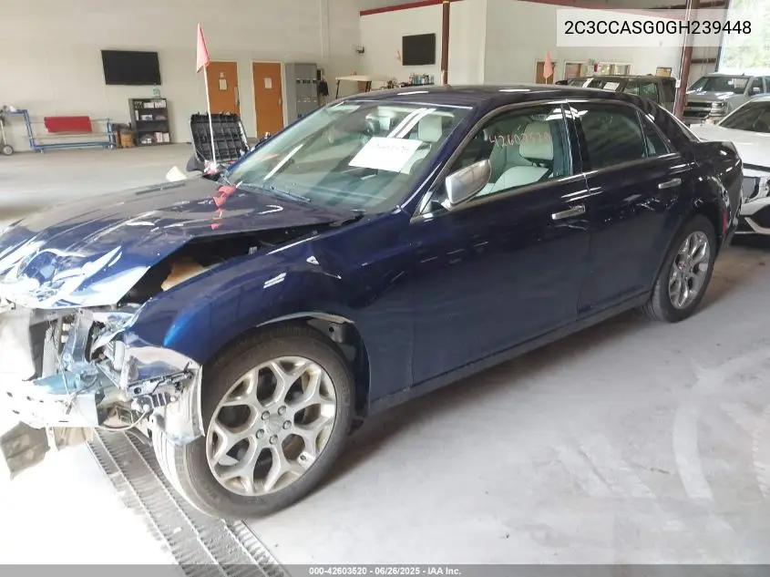 2016 Chrysler 300C Platinum Awd VIN: 2C3CCASG0GH239448 Lot: 42603520