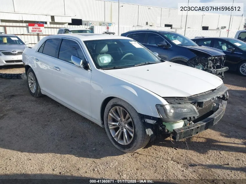 2017 Chrysler 300C VIN: 2C3CCAEG7HH596512 Lot: 41360871