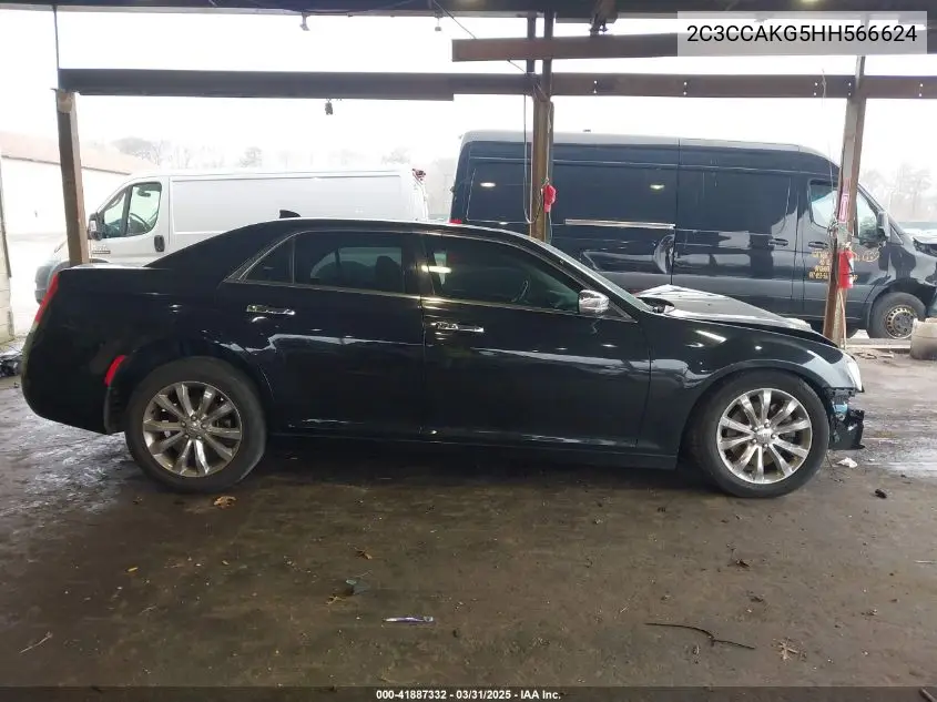 2017 Chrysler 300C Awd VIN: 2C3CCAKG5HH566624 Lot: 41887332