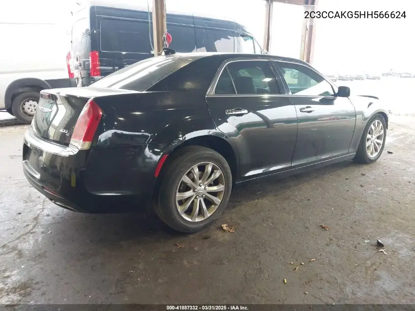 2017 Chrysler 300C Awd VIN: 2C3CCAKG5HH566624 Lot: 41887332